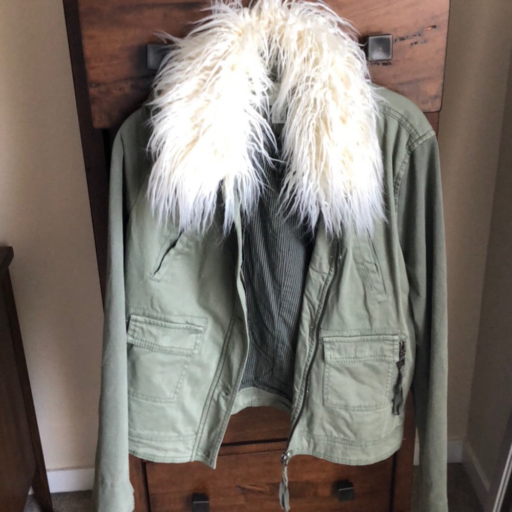 Marrakech jacket with Faux fur size L
